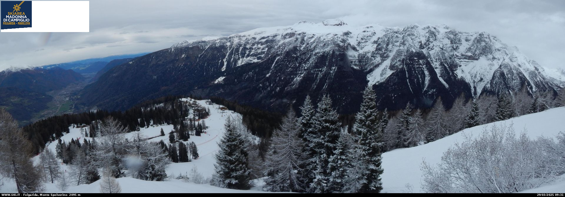 Panoramica Monte Spolverino - Folgarida